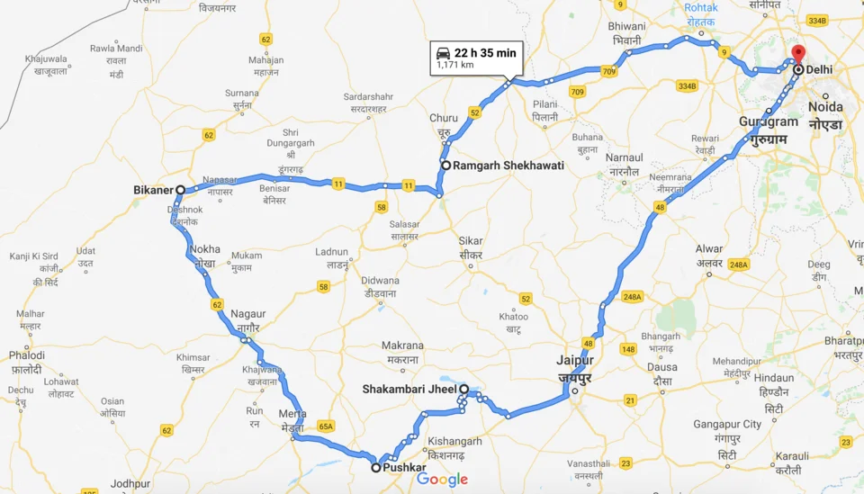 Top 6 Road Trips From Delhi - The Shekhawati Circuit