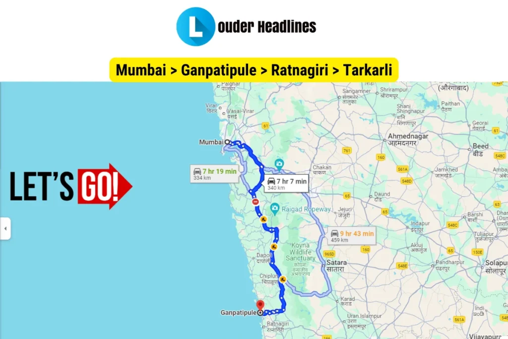 Mumbai > Ganpatipule > Ratnagiri > Tarkarli