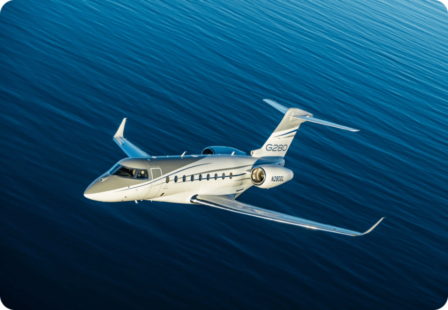 High-end luxury private jet charter